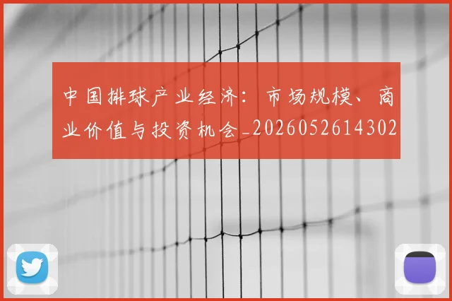 中国排球产业经济:市场规模、商业价值与投资机会_20260526143026_20260607160543